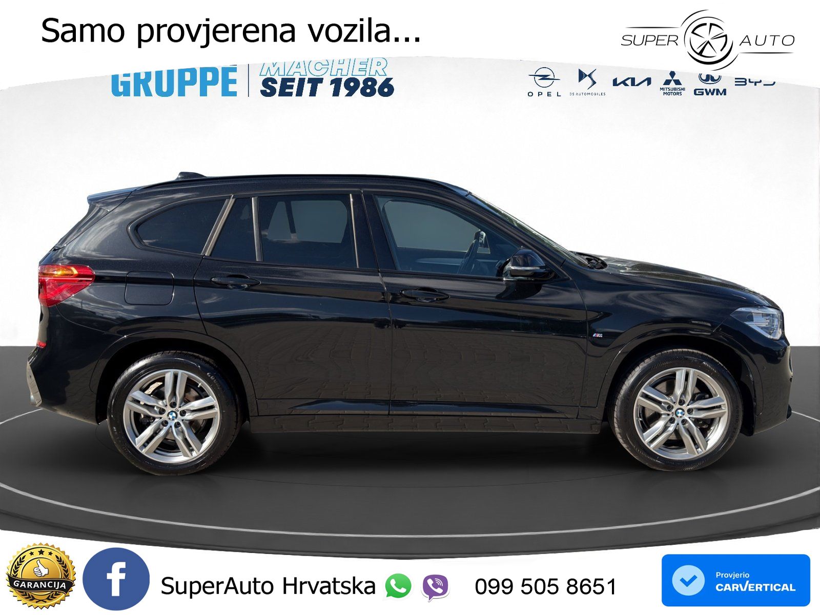 BMW X1 20i (192 KS) Steptronic M Sport LED+GR SJED+ACC