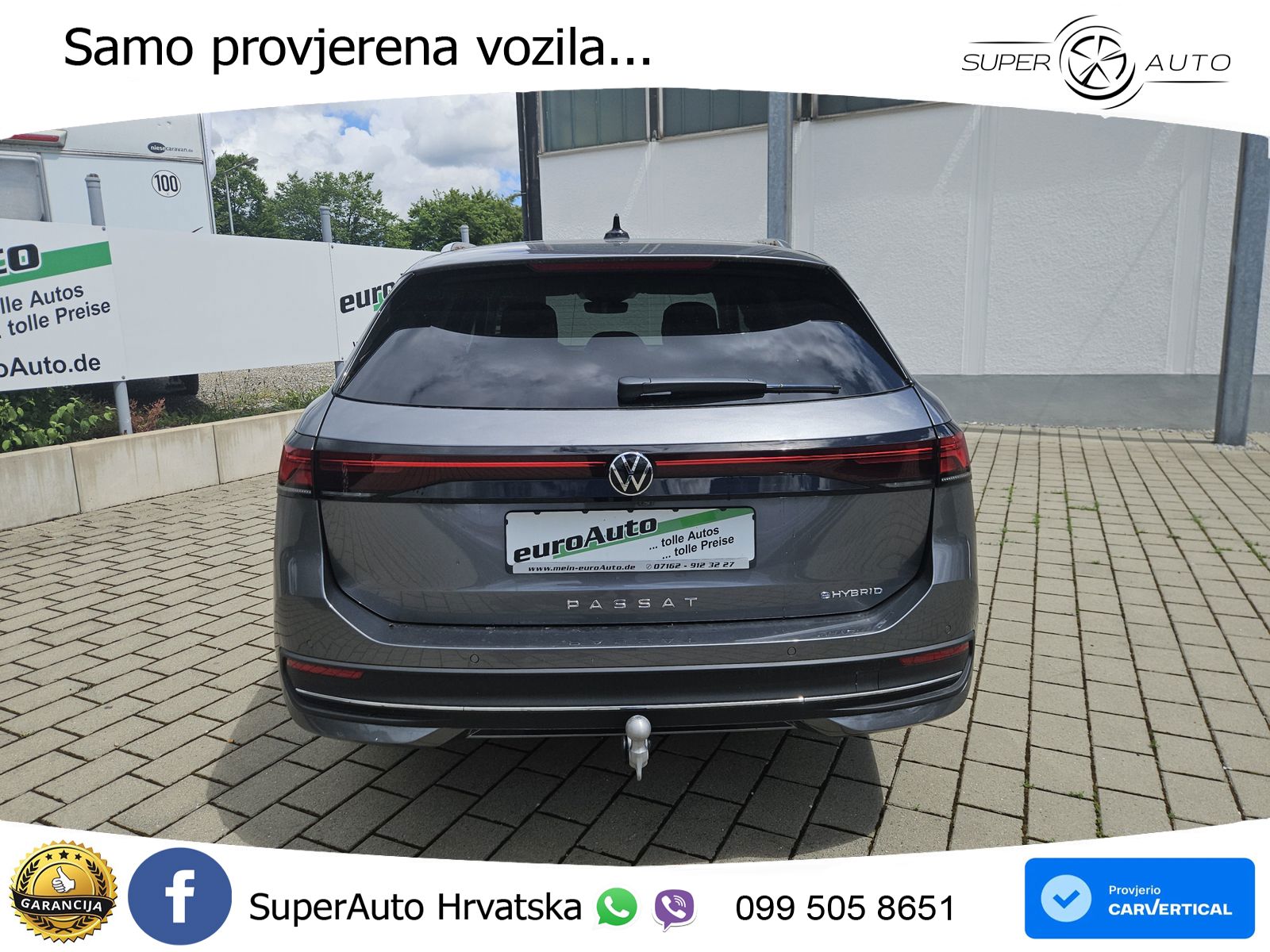 Volkswagen Passat Variant 1.5 TSI (204 KS) eHybrid DSG Business LED+GR SJED+ACC