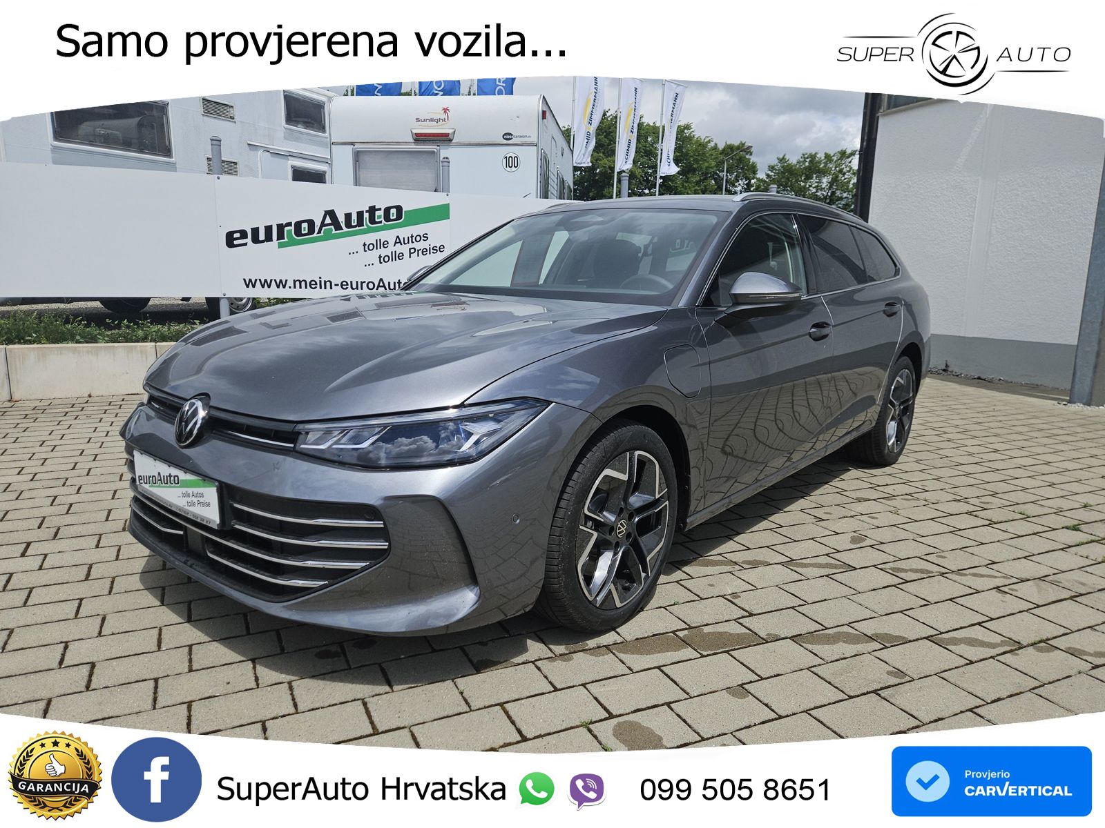 Volkswagen Passat Variant 1.5 TSI (204 KS) eHybrid DSG Business LED+GR SJED+ACC