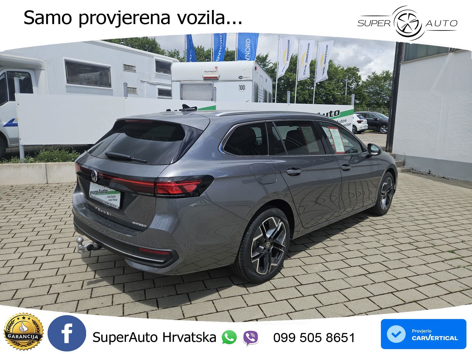 Volkswagen Passat Variant 1.5 TSI (204 KS) eHybrid DSG Business LED+GR SJED+ACC