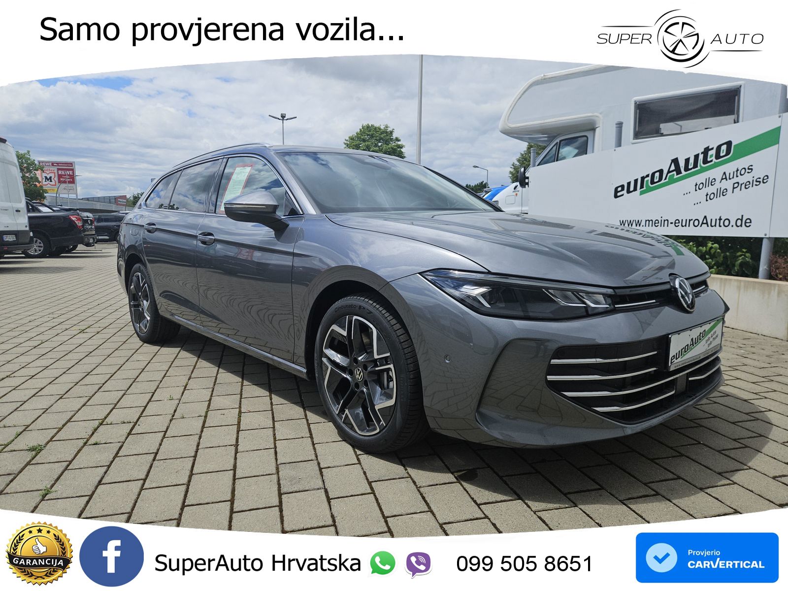 Volkswagen Passat Variant 1.5 TSI (204 KS) eHybrid DSG Business LED+GR SJED+ACC