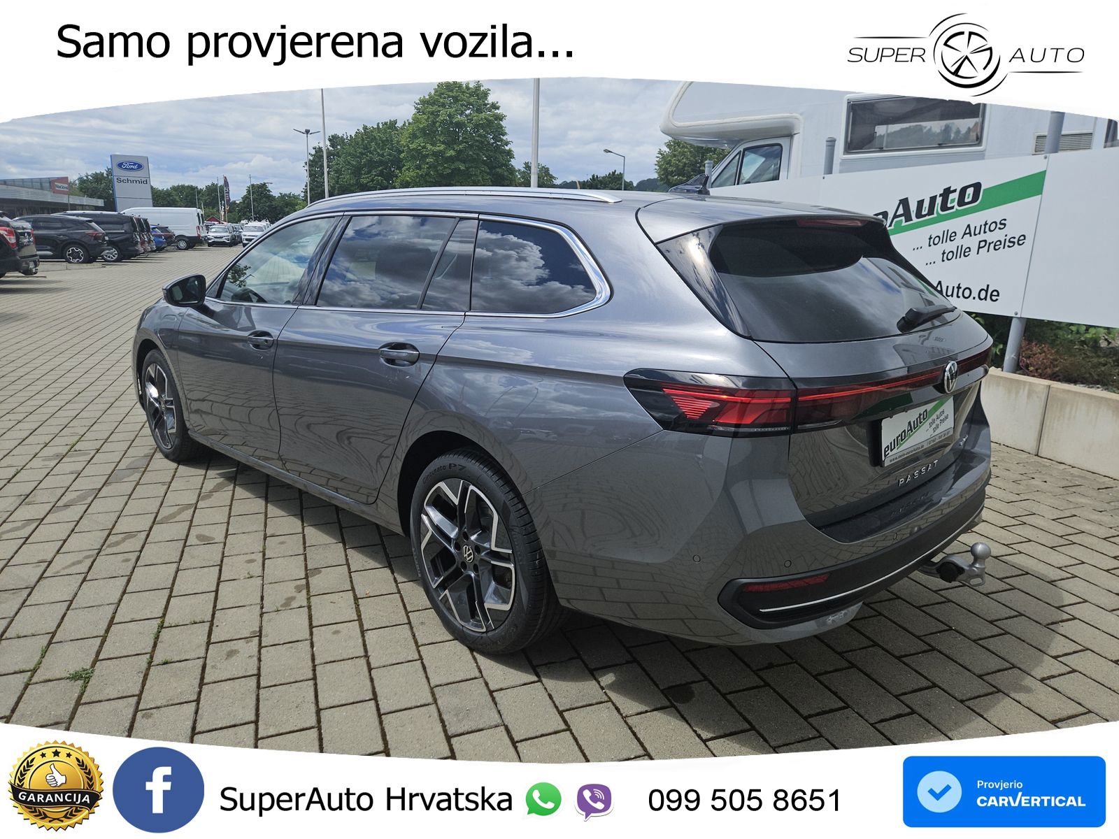 Volkswagen Passat Variant 1.5 TSI (204 KS) eHybrid DSG Business LED+GR SJED+ACC