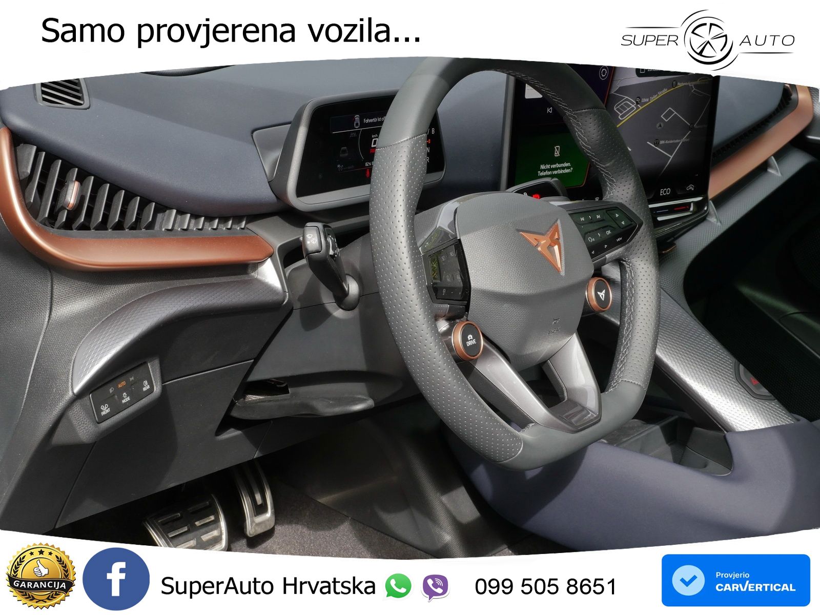 Cupra Tavascan 82 kWh (340 KS)  4WD VZ LED+GR SJED+ACC
