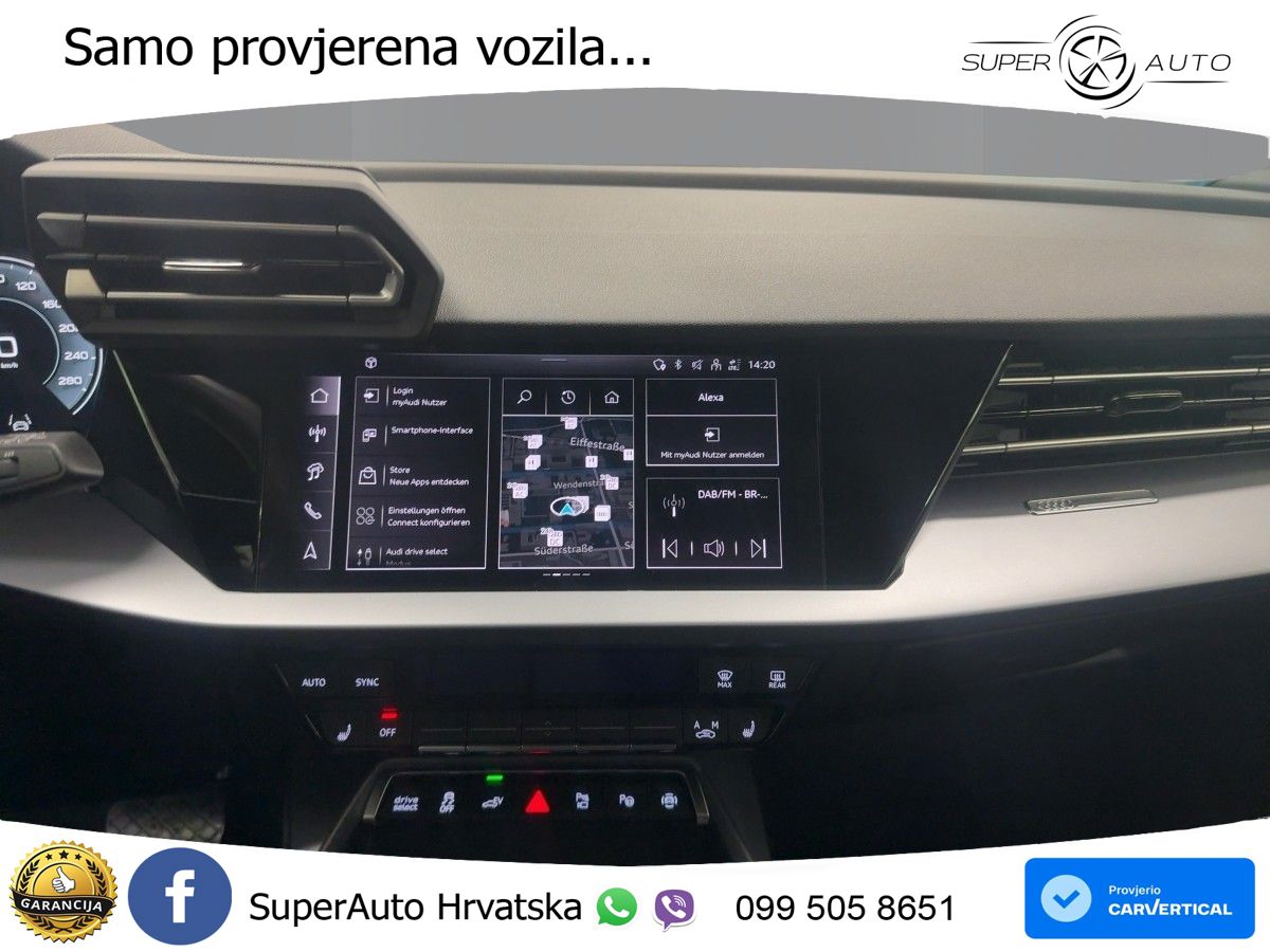 Audi A3 allstreet 40 TFSIe (204 KS) S tronic LED+GR SJED+ACC
