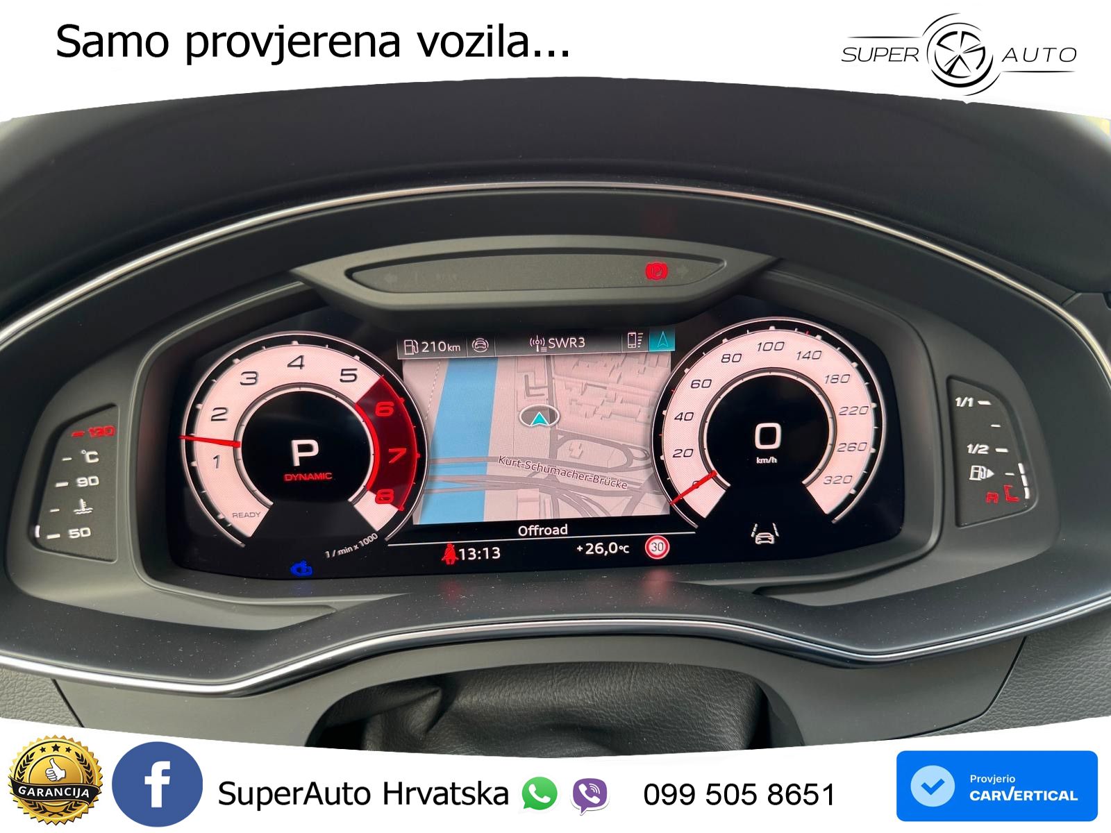 Audi RS6 Avant 4.0 TFSI V8 performance (630 KS)  quattro tiptronic LED+GR SJED+ACC