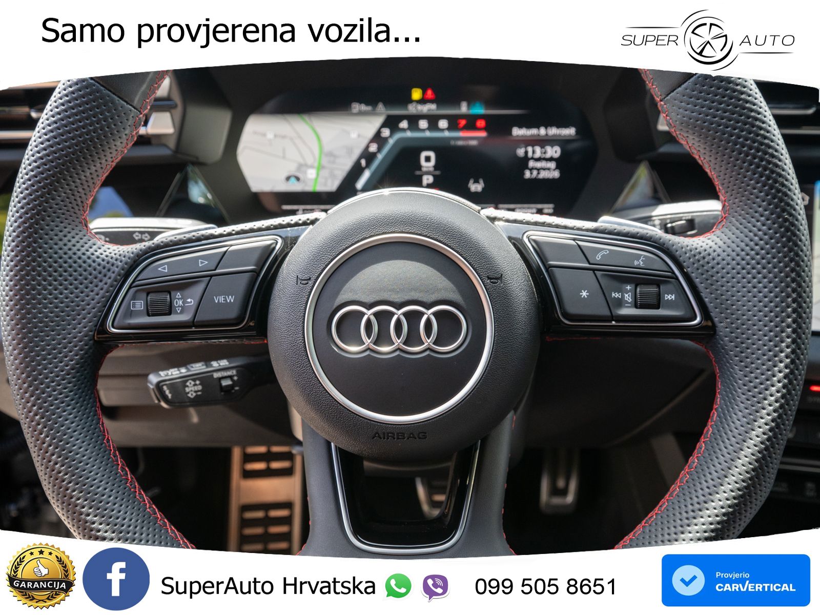 Audi S3 2.0 TFSI (333 KS) quattro S tronic MATRIX+GR SJED+KAM