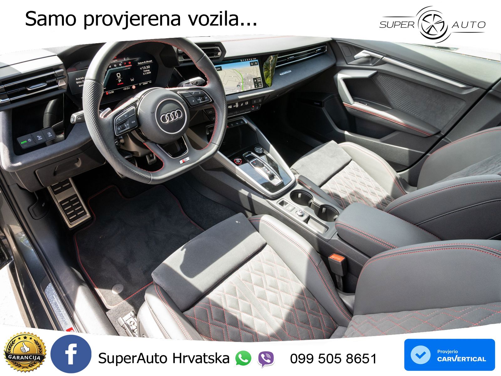 Audi S3 2.0 TFSI (333 KS) quattro S tronic MATRIX+GR SJED+KAM