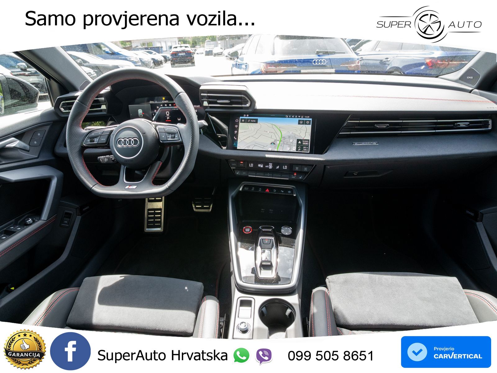 Audi S3 2.0 TFSI (333 KS) quattro S tronic MATRIX+GR SJED+KAM