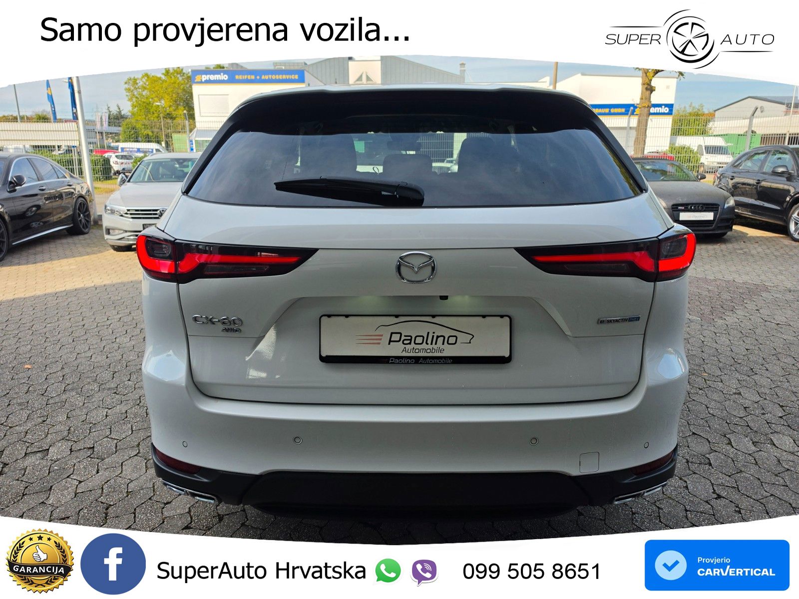 Mazda CX-60 2.5 e-Skyactiv (328 KS) AWD Automatic LED+GR SJED+ACC