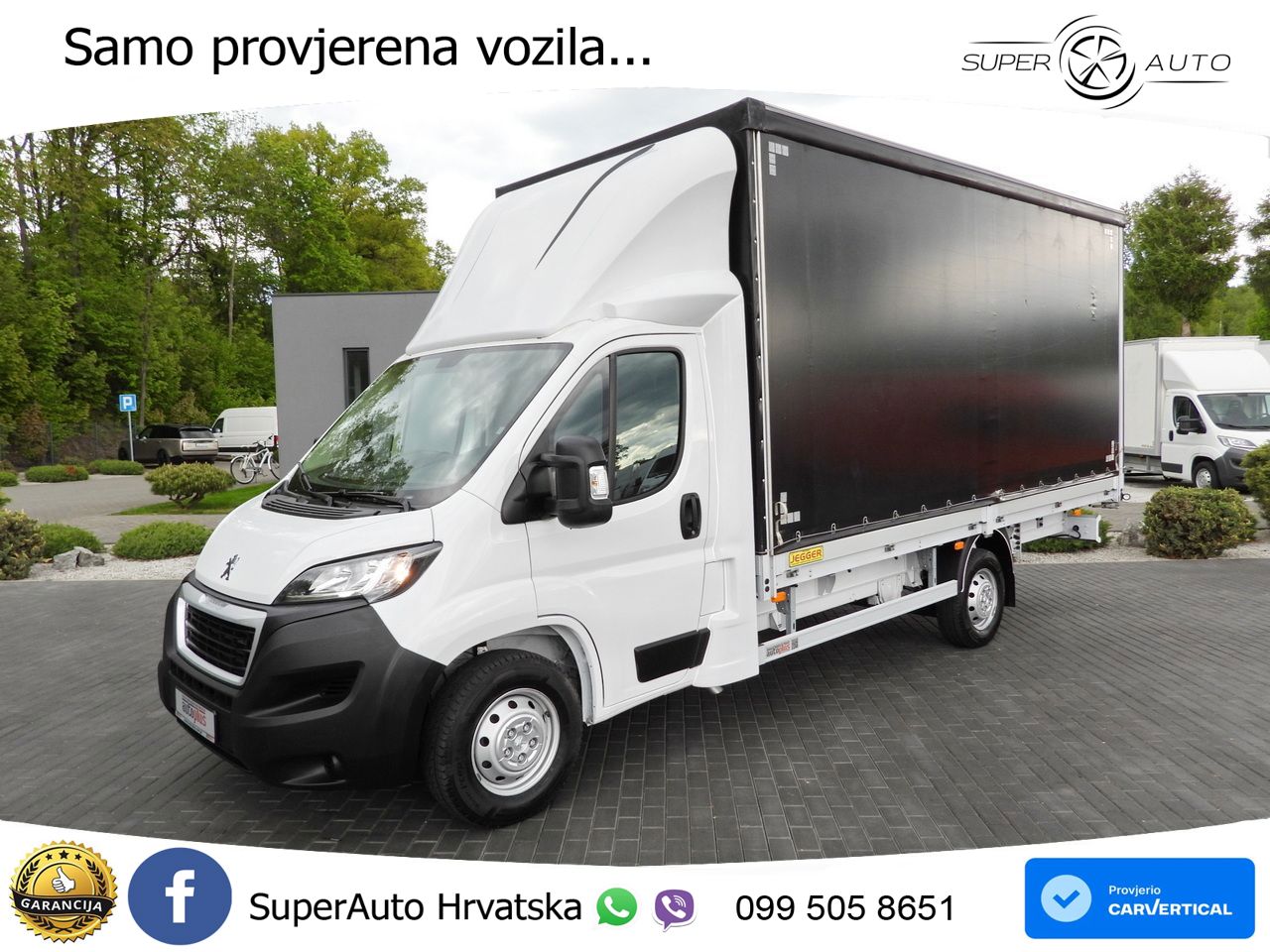Peugeot BOXER PRITSCHE PLANE 10 PALETTEN TEMPOMAT 165 KS