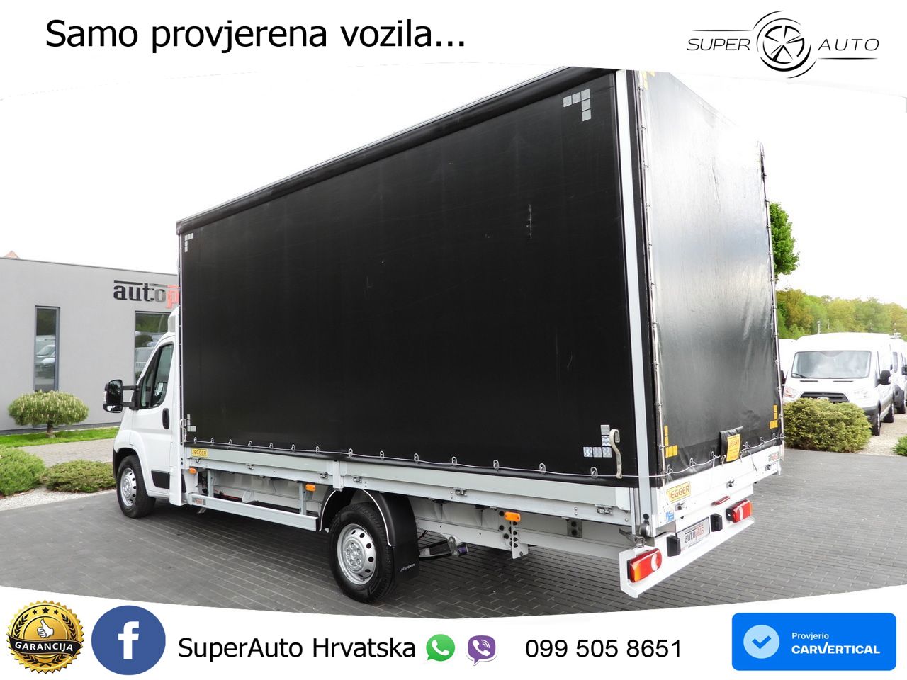 Peugeot BOXER PRITSCHE PLANE 10 PALETTEN TEMPOMAT 165 KS