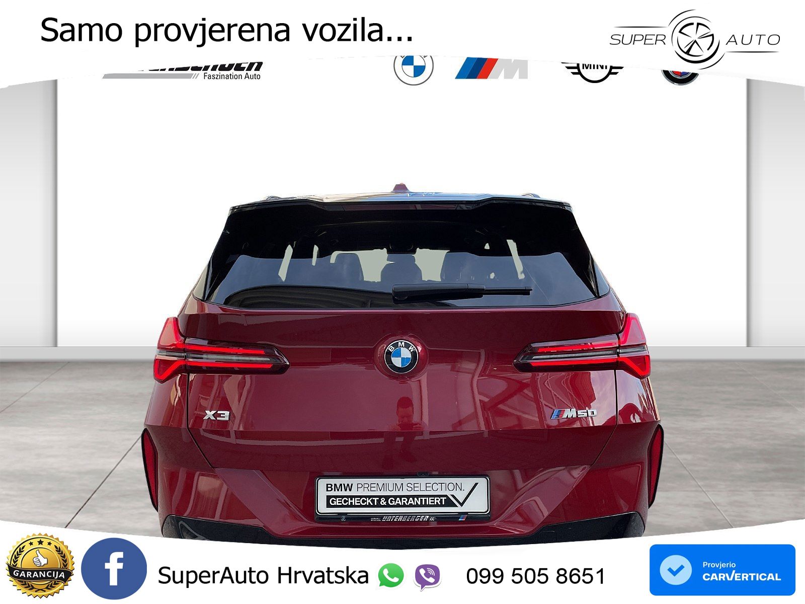 BMW X3 M50 xDrive Steptronic M Sport LED+GR SJED+ACC
