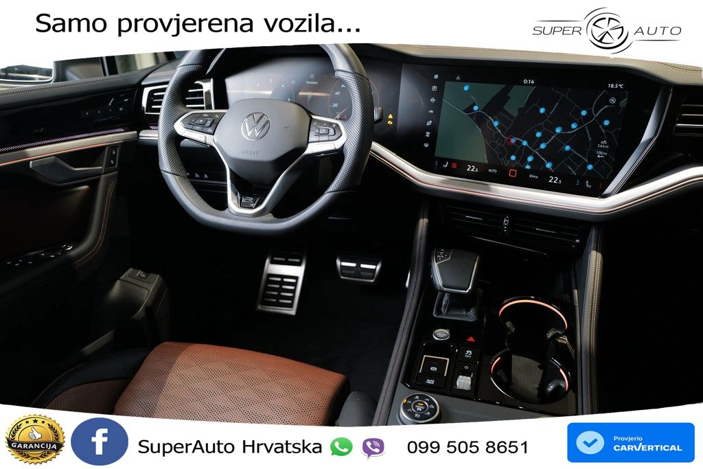 Volkswagen Touareg 3.0 V6 TDI (286 KS) 4MOTION Tiptronic ZRAČNI+ACC+GR SJED+KAM+PANO