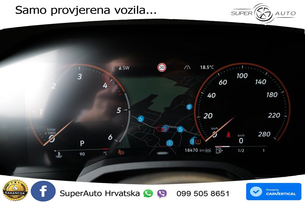 Volkswagen Touareg 3.0 V6 TDI (286 KS) 4MOTION Tiptronic ZRAČNI+ACC+GR SJED+KAM+PANO