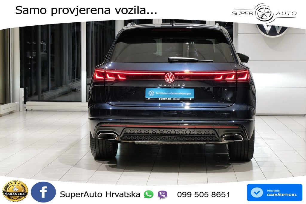 Volkswagen Touareg 3.0 V6 TDI (286 KS) 4MOTION Tiptronic ZRAČNI+ACC+GR SJED+KAM+PANO