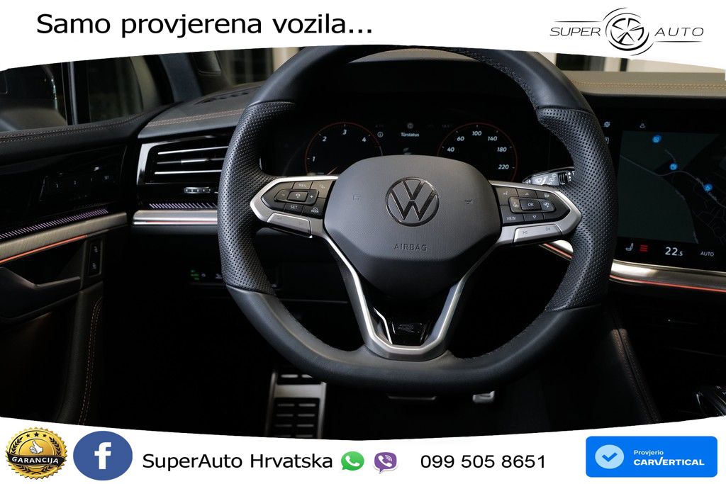 Volkswagen Touareg 3.0 V6 TDI (286 KS) 4MOTION Tiptronic ZRAČNI+ACC+GR SJED+KAM+PANO