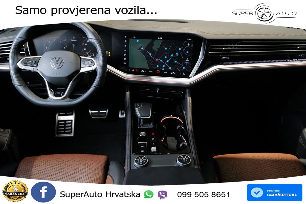 Volkswagen Touareg 3.0 V6 TDI (286 KS) 4MOTION Tiptronic ZRAČNI+ACC+GR SJED+KAM+PANO