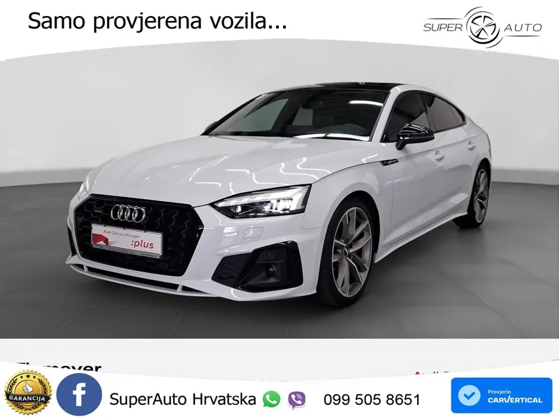Audi A5 Sportback 45 TFSI (245 KS) quattro ultra S tronic 2x S line MATRIX+GR SJED+KAM