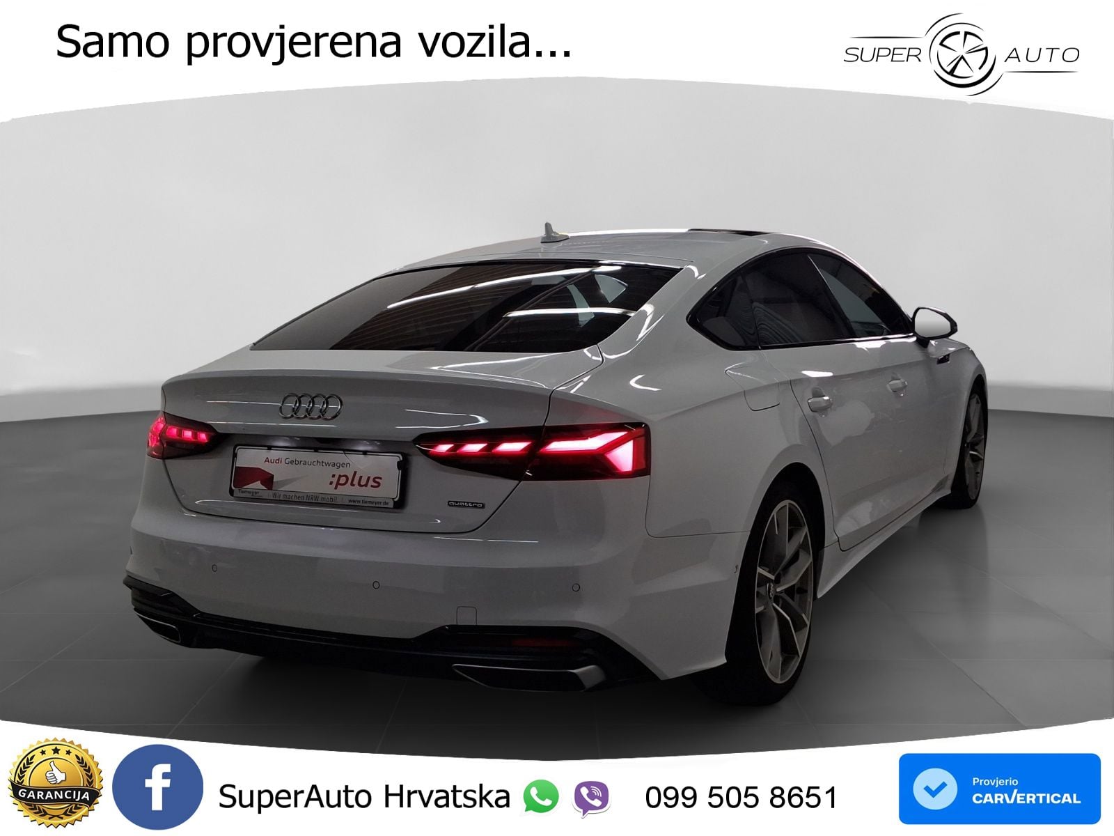 Audi A5 Sportback 45 TFSI (245 KS) quattro ultra S tronic 2x S line MATRIX+GR SJED+KAM