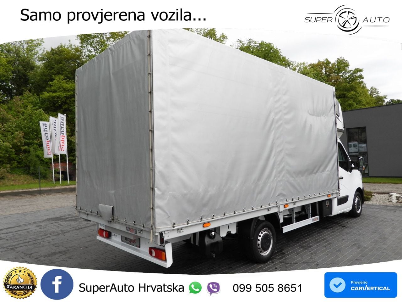 Renault MASTER PRITSCHE PLANE 10 PALETTEN WEBASTO 165 KS