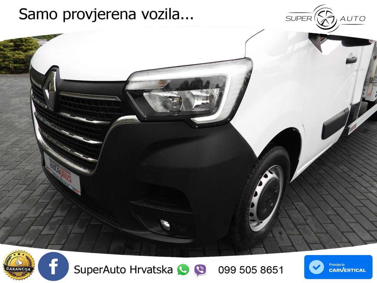 Renault MASTER PRITSCHE PLANE 10 PALETTEN WEBASTO 165 KS