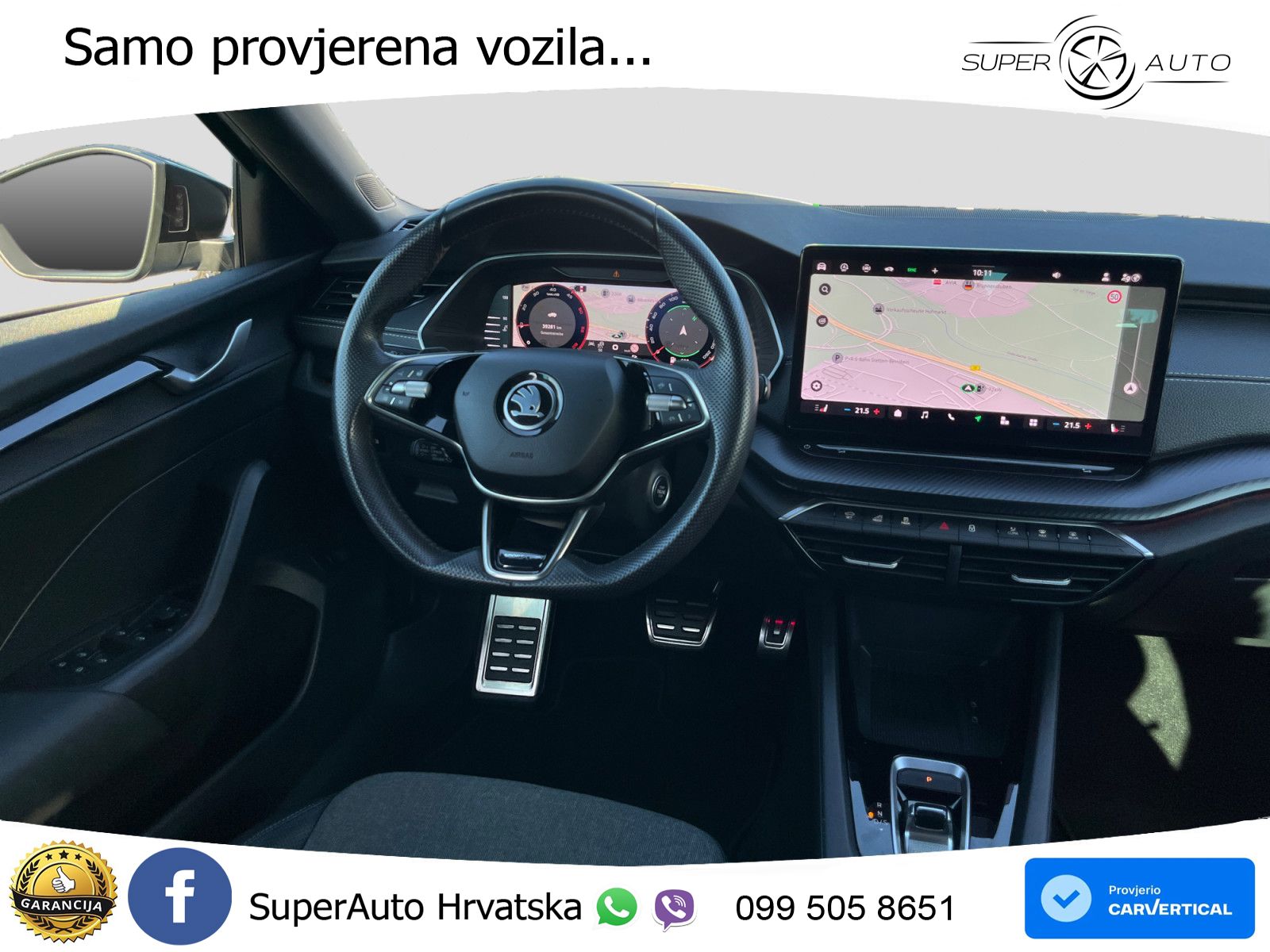Škoda Octavia Combi 2.0 TDI (150 KS) DSG SportLine LED+GR SJED+ACC