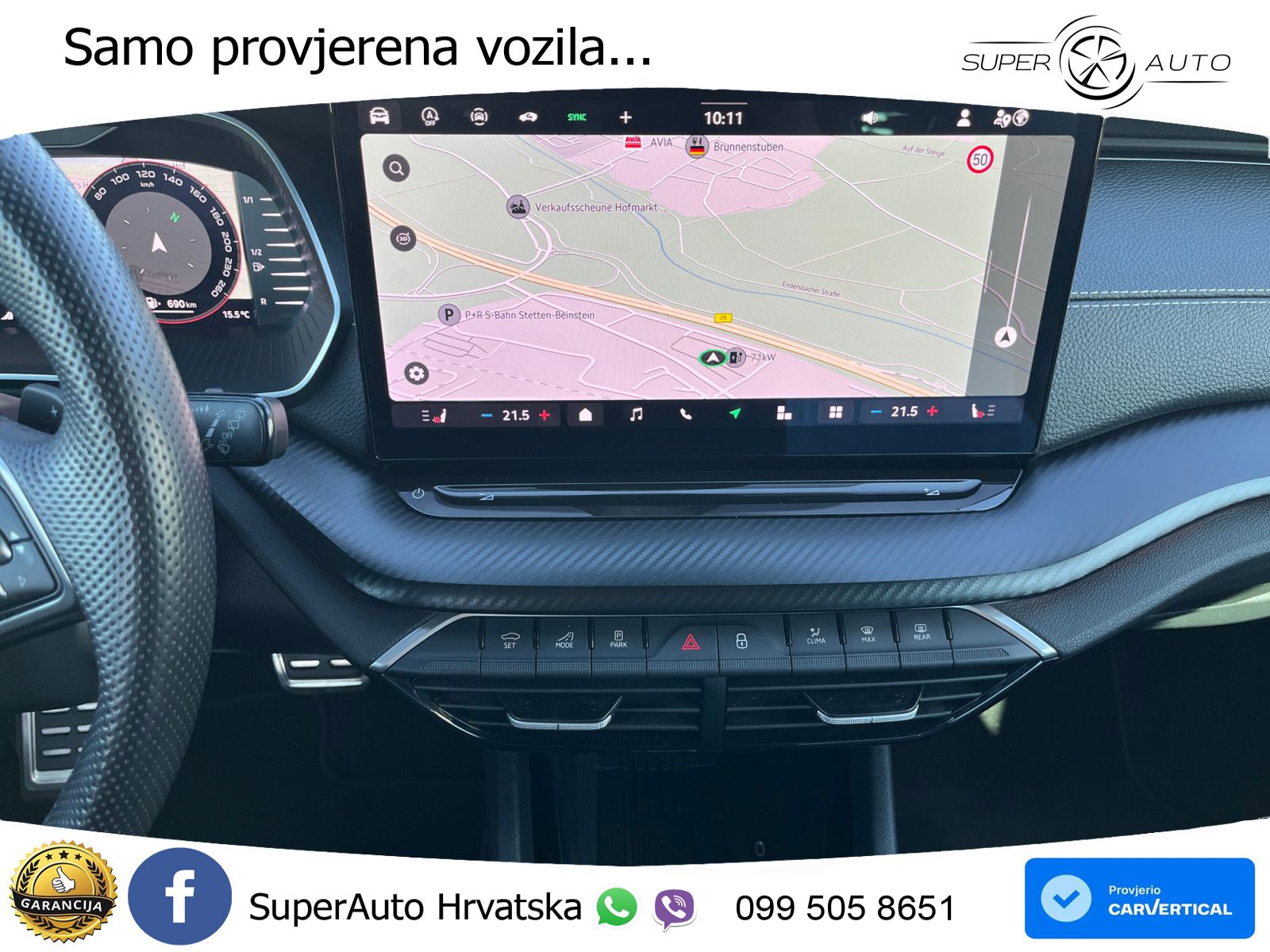 Škoda Octavia Combi 2.0 TDI (150 KS) DSG SportLine LED+GR SJED+ACC
