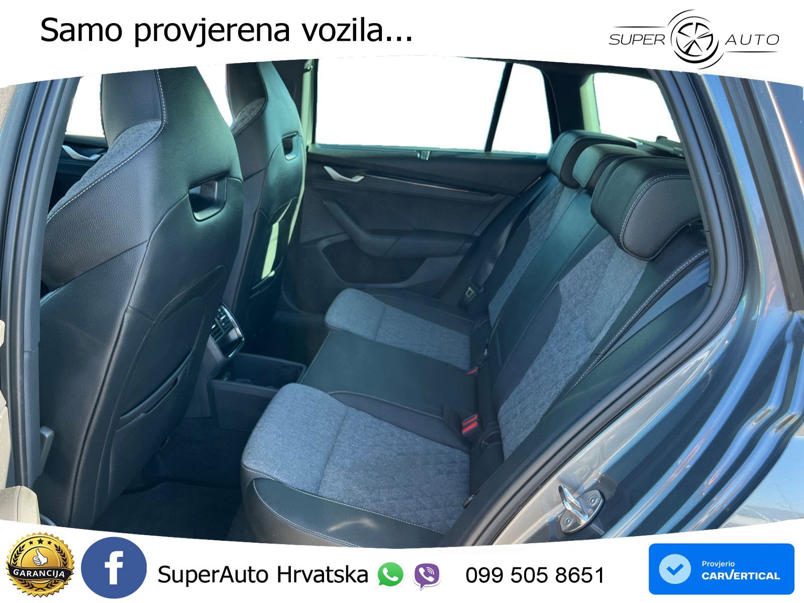 Škoda Octavia Combi 2.0 TDI (150 KS) DSG SportLine LED+GR SJED+ACC