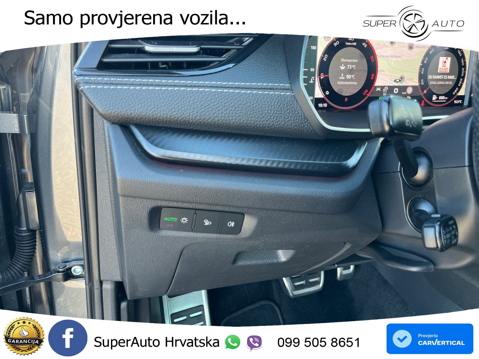 Škoda Octavia Combi 2.0 TDI (150 KS) DSG SportLine LED+GR SJED+ACC