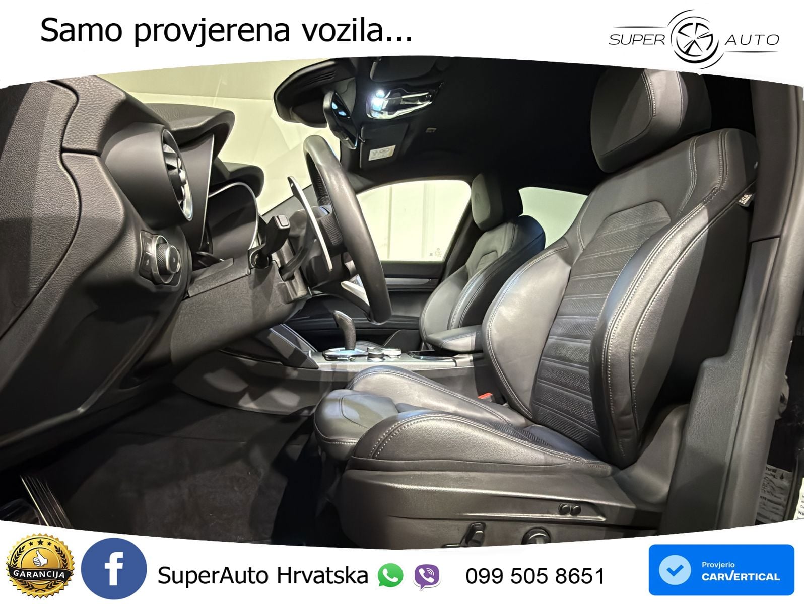 Alfa Romeo Stelvio 2.2 MultiJet II (210 KS) Q4 Automatic MATRIX+GR SJED+KAM