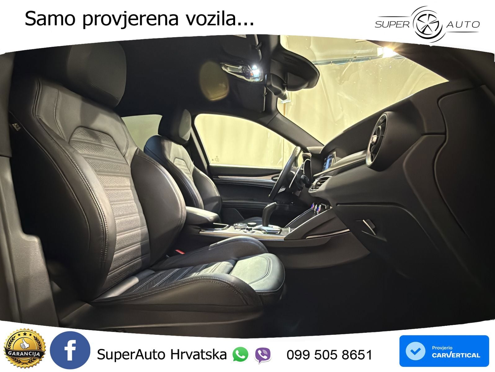 Alfa Romeo Stelvio 2.2 MultiJet II (210 KS) Q4 Automatic MATRIX+GR SJED+KAM