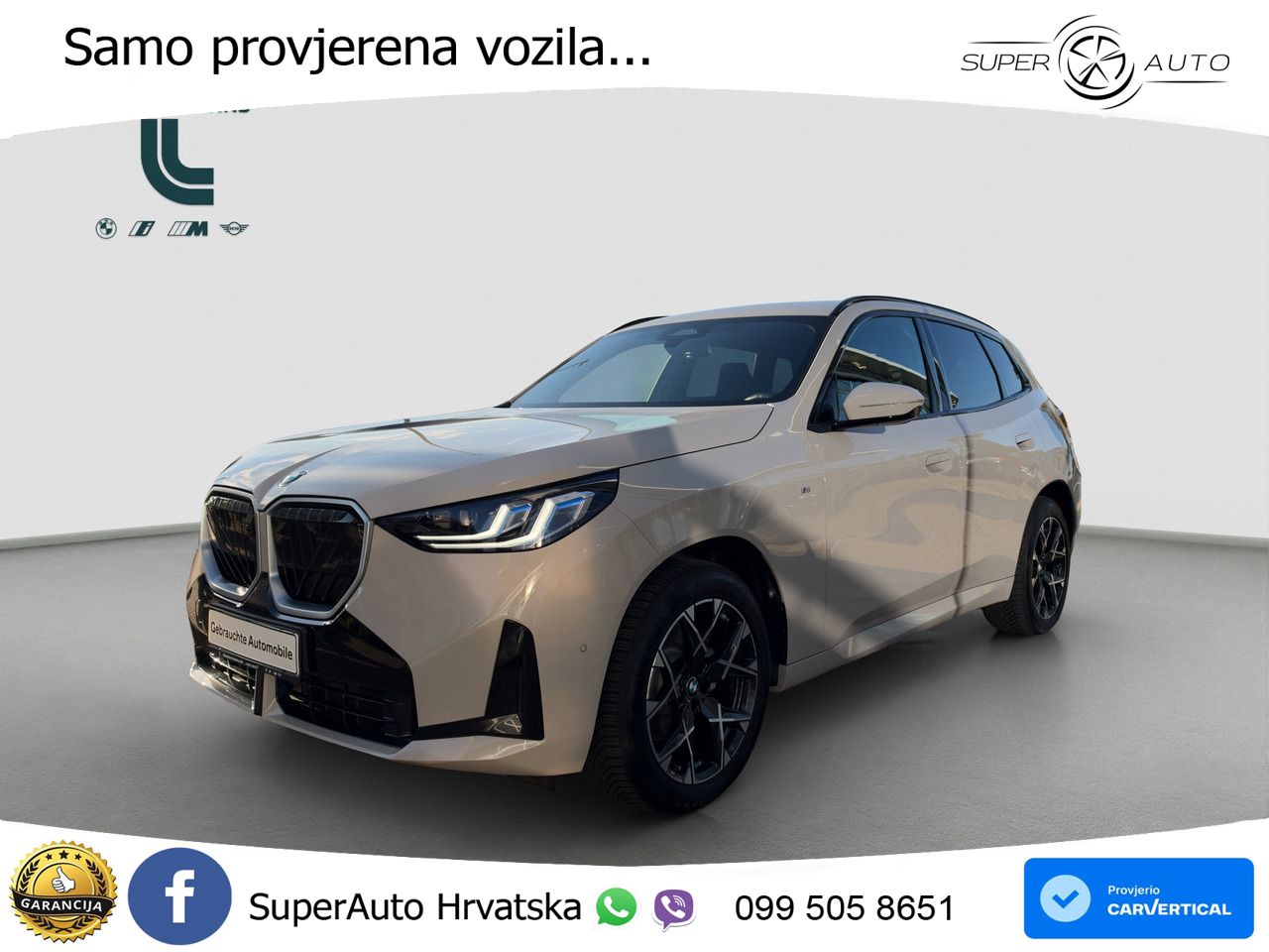 BMW X3 20d xDrive Steptronic M Sport LED+GR SJED+ACC