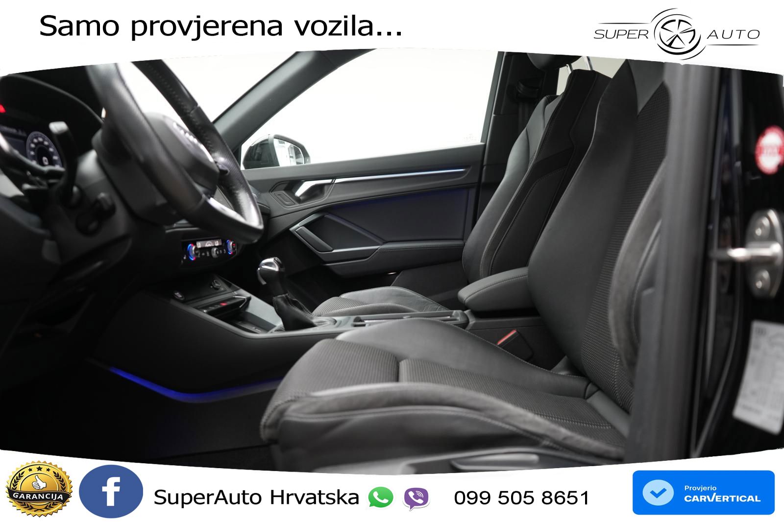 Audi Q3 40 TDI (190 KS) quattro S tronic S line LED+GR SJED+ACC