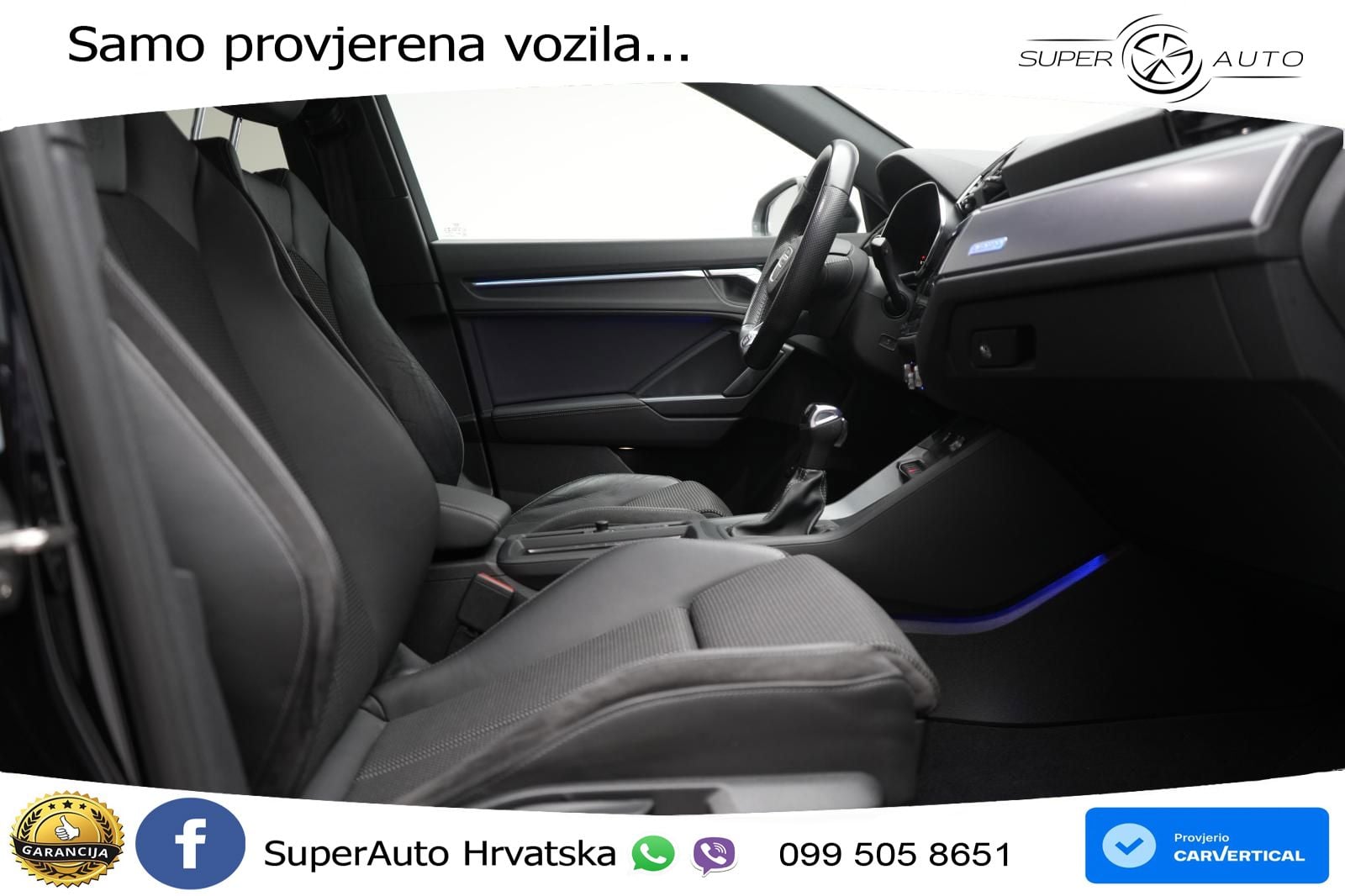 Audi Q3 40 TDI (190 KS) quattro S tronic S line LED+GR SJED+ACC