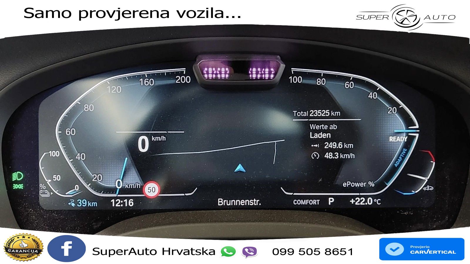 BMW iX3 80 kWh (286 KS) M Sport LED+GR SJED+ACC