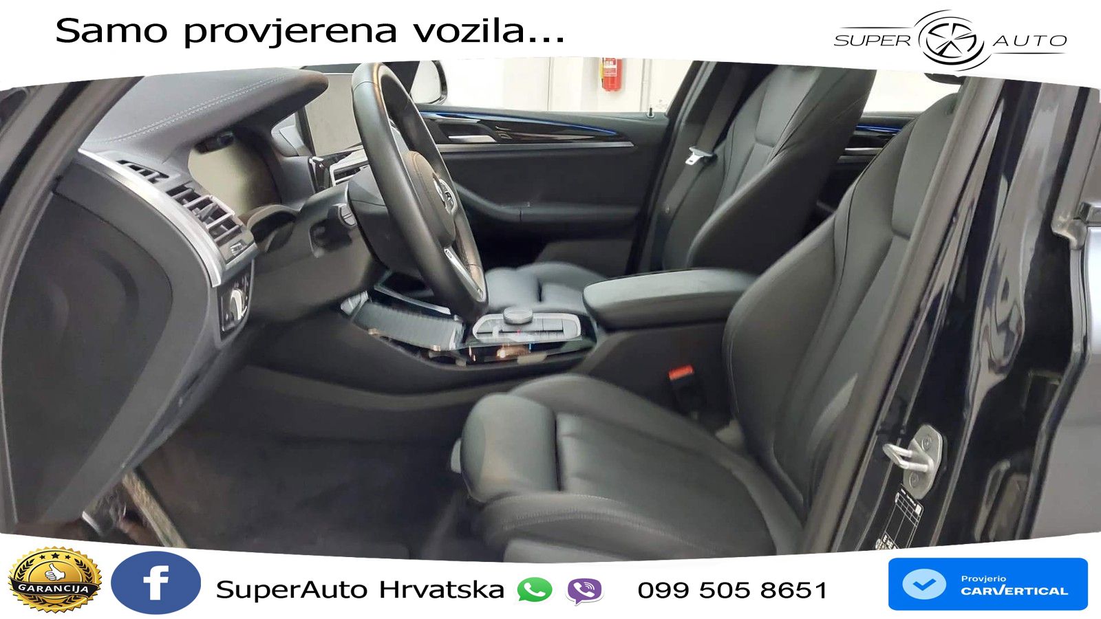 BMW iX3 80 kWh (286 KS) M Sport LED+GR SJED+ACC