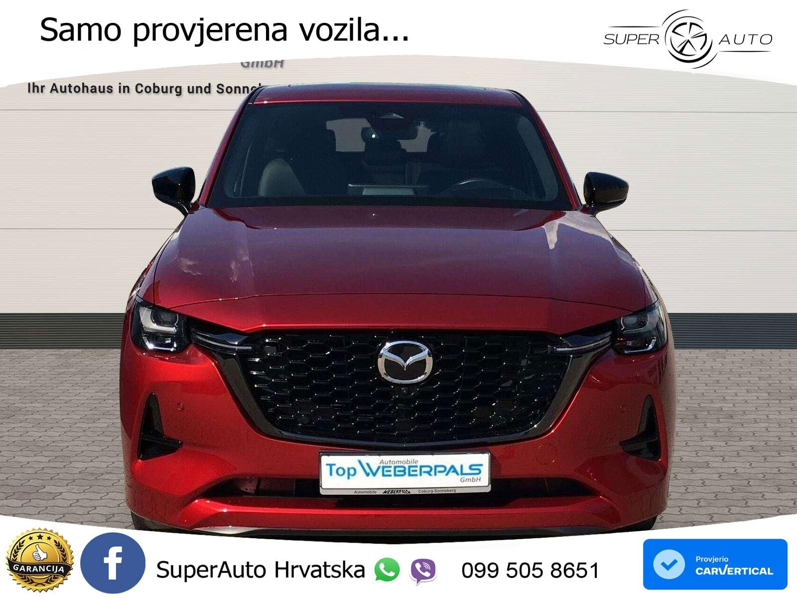 Mazda CX-60 3.3 e-Skyactiv D (254 KS) AWD Automatic ACC+HEAD+4xGR SJED+360+PANO