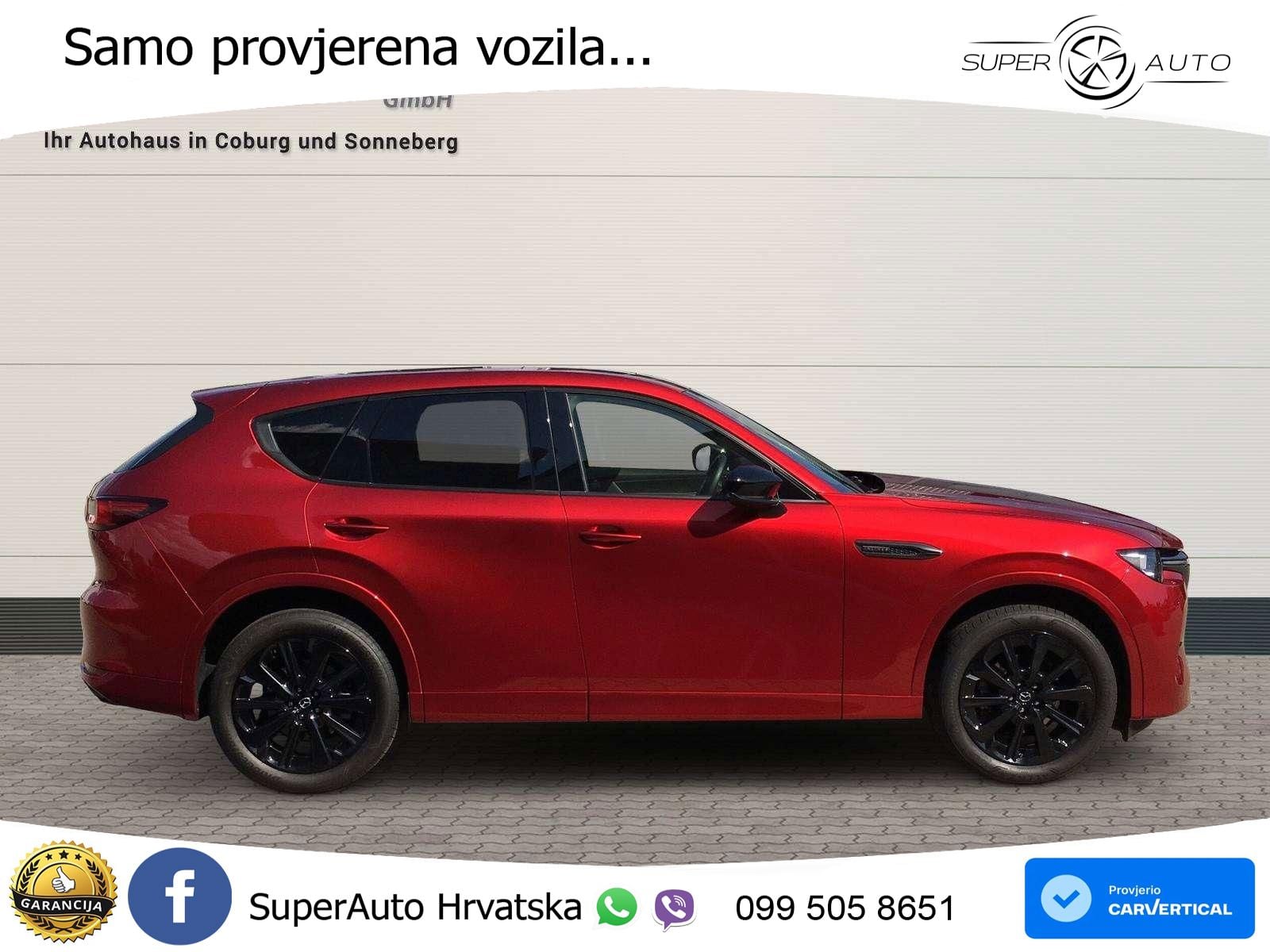 Mazda CX-60 3.3 e-Skyactiv D (254 KS) AWD Automatic ACC+HEAD+4xGR SJED+360+PANO