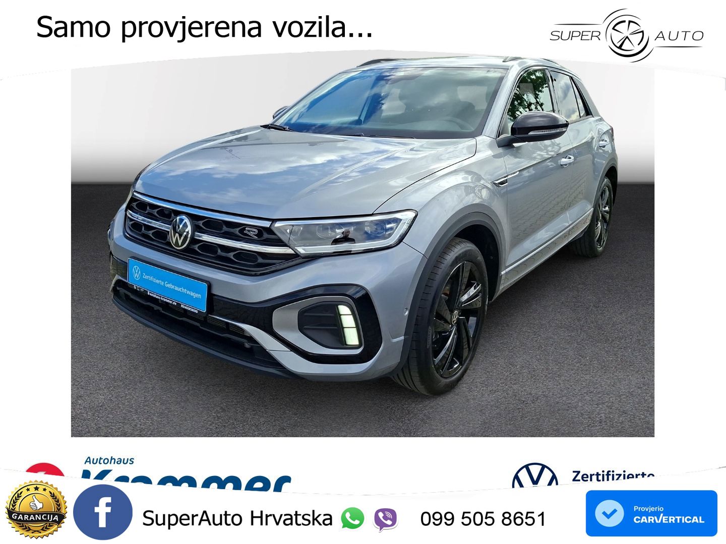 Volkswagen T-Roc I 2.0 TSI (190 KS) 4M DSG LED+GR SJED+ACC