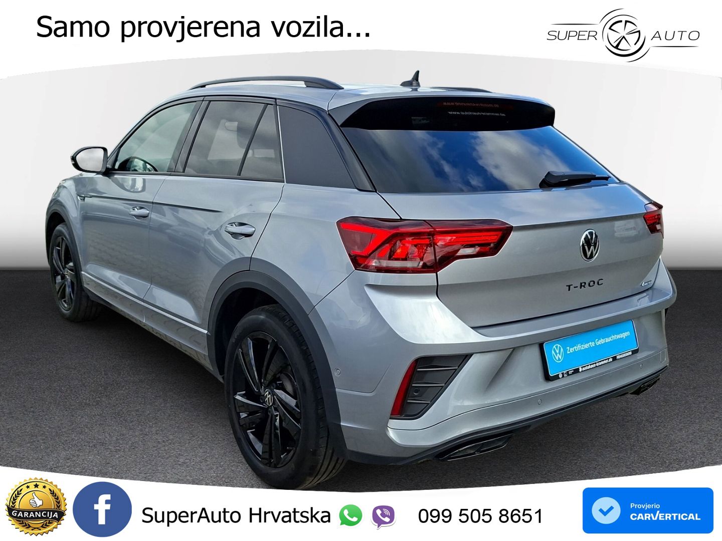 Volkswagen T-Roc I 2.0 TSI (190 KS) 4M DSG LED+GR SJED+ACC