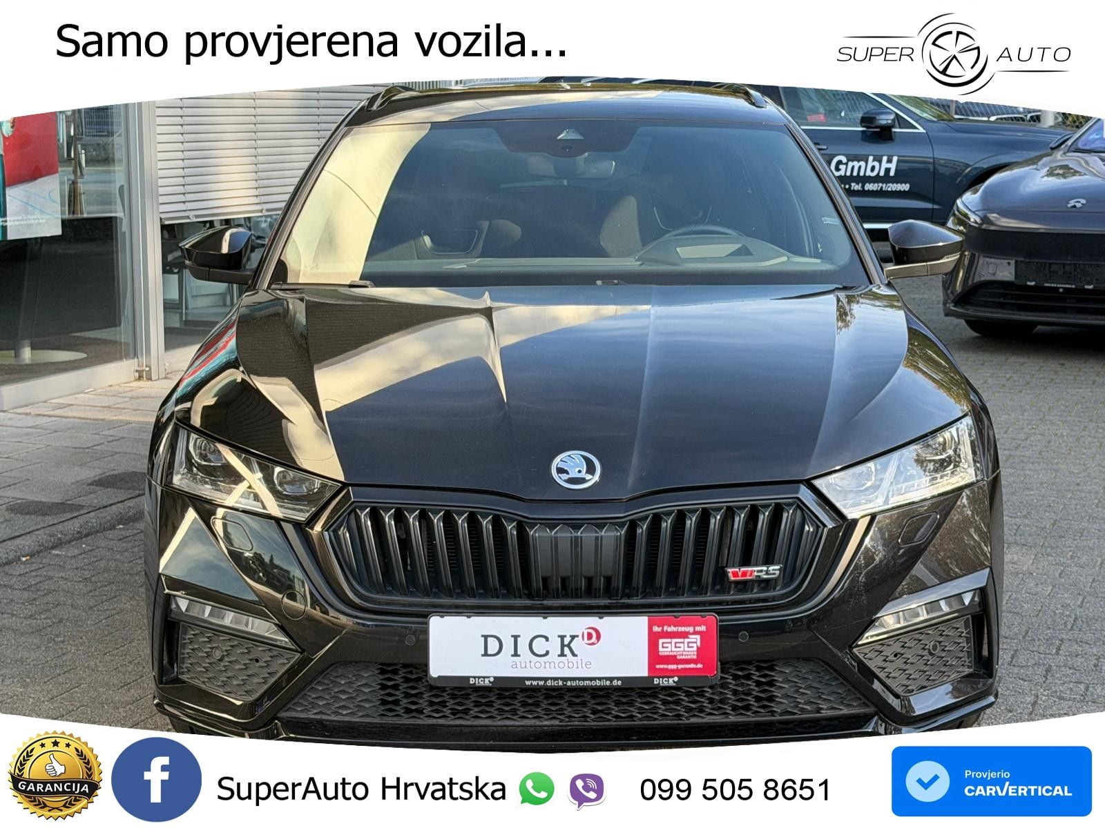 Škoda Octavia Combi RS 2.0 TDI (200 KS) DSG LED+GR SJED+ACC