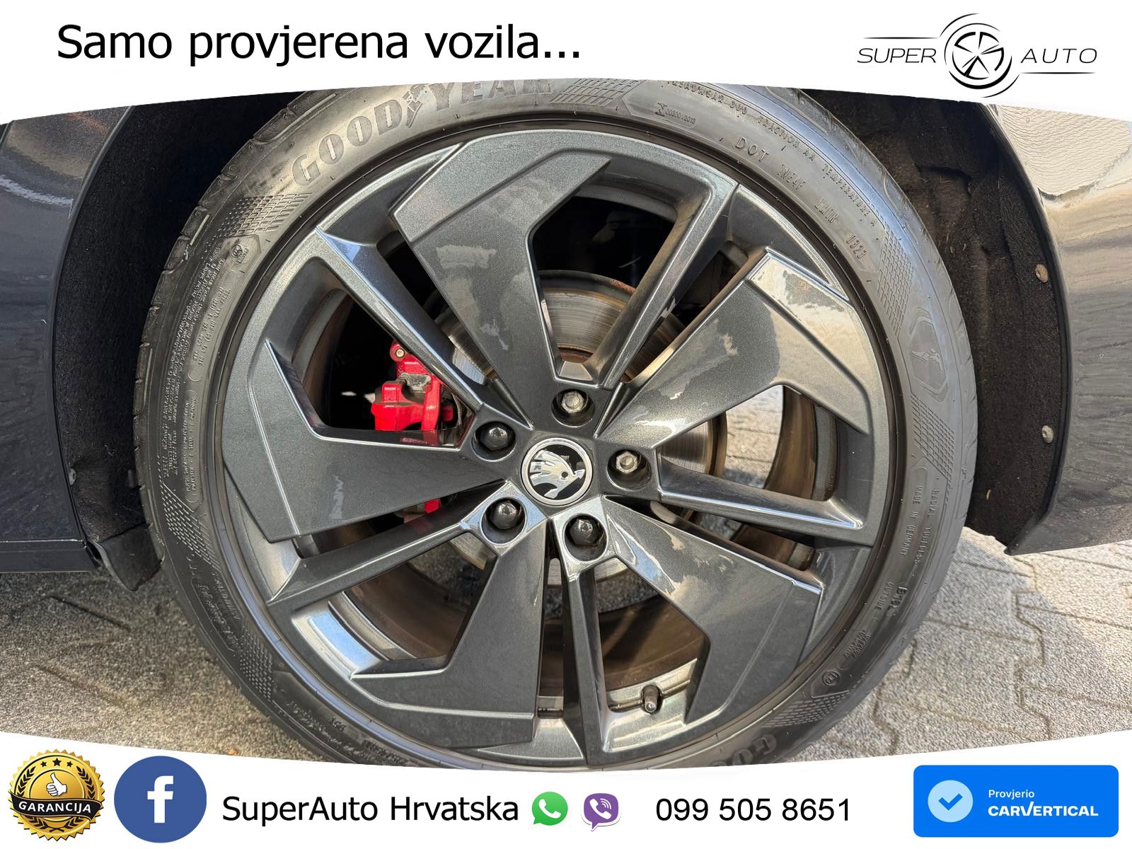 Škoda Octavia Combi RS 2.0 TDI (200 KS) DSG LED+GR SJED+ACC
