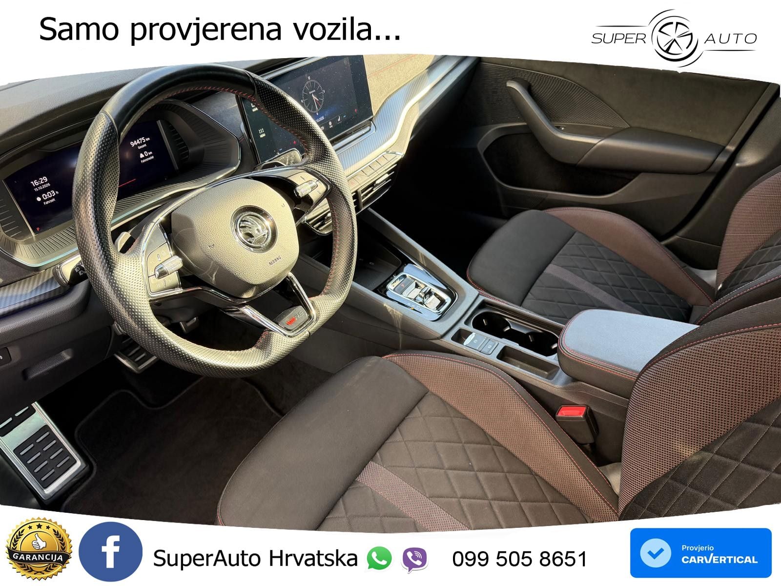Škoda Octavia Combi RS 2.0 TDI (200 KS) DSG LED+GR SJED+ACC