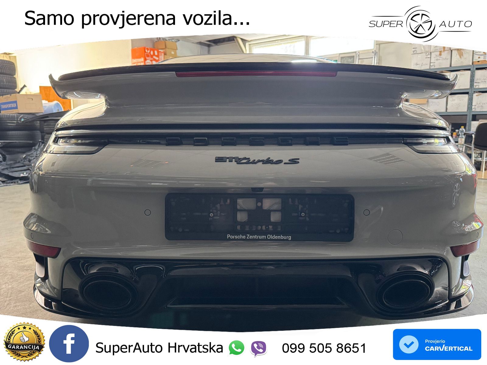 Porsche 911 Turbo S 3.8 (650 KS) PDK ACC+GR SJED+360+PANO