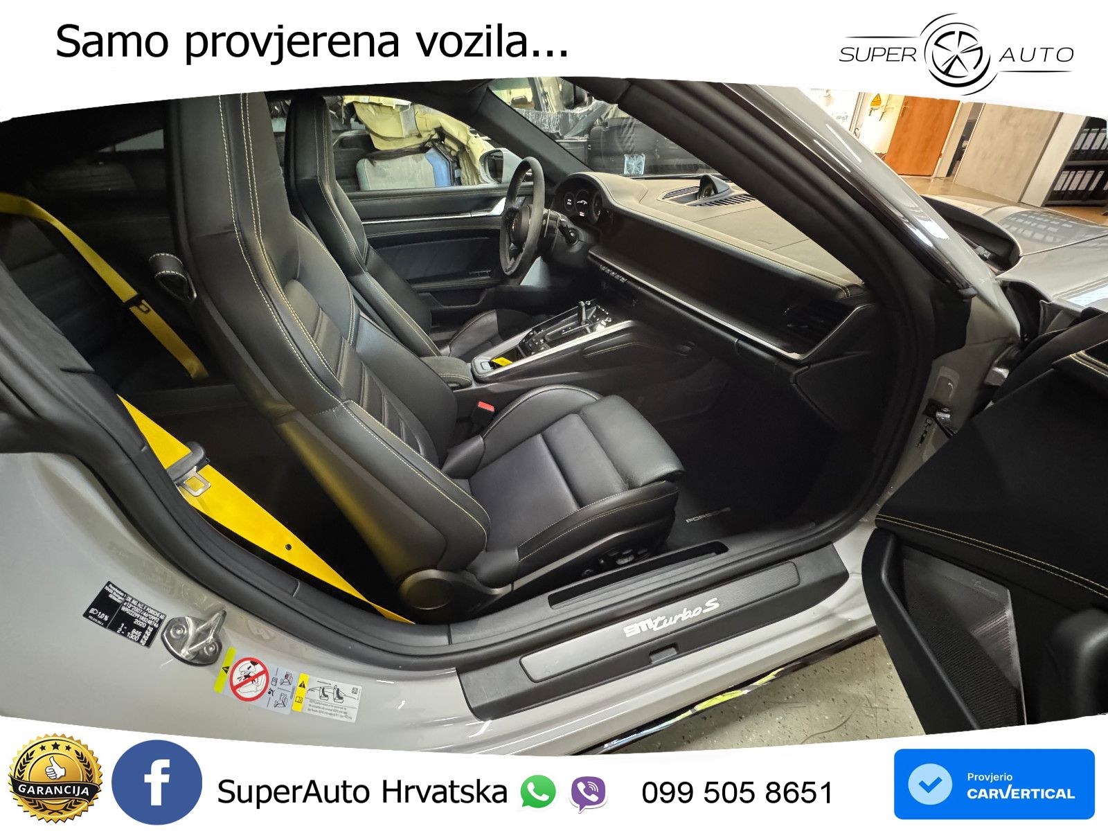 Porsche 911 Turbo S 3.8 (650 KS) PDK ACC+GR SJED+360+PANO