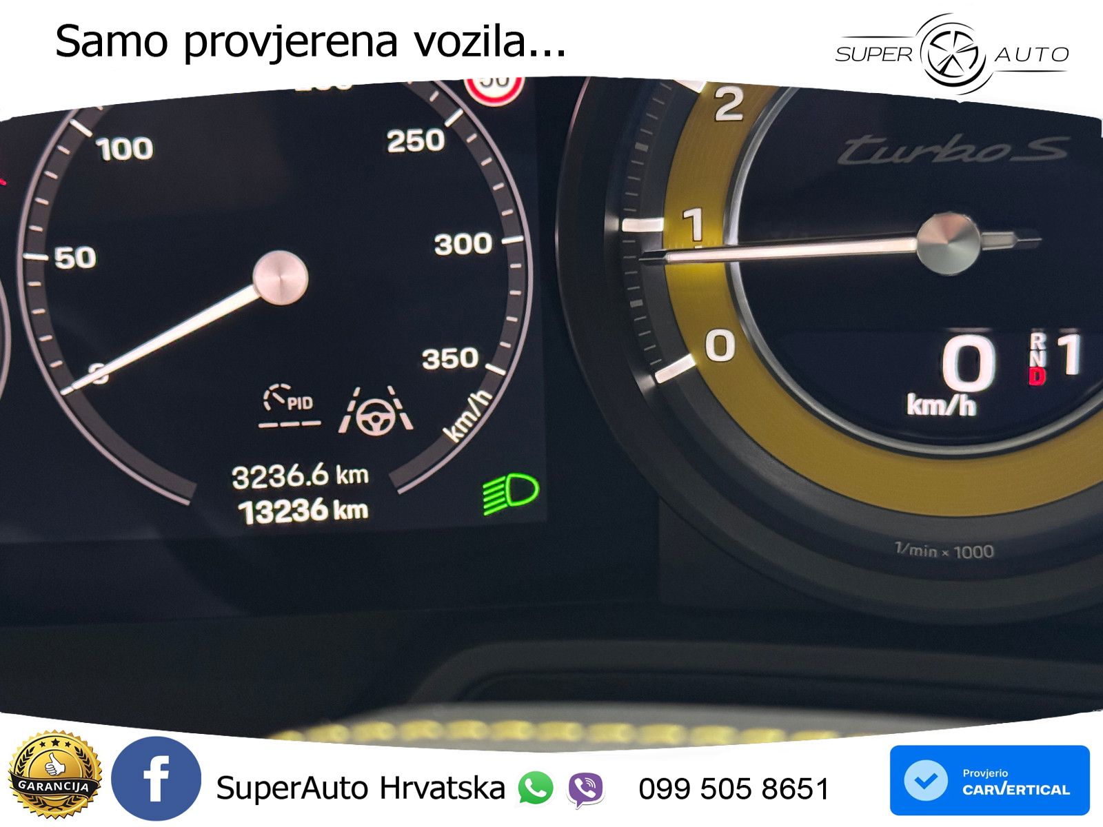 Porsche 911 Turbo S 3.8 (650 KS) PDK ACC+GR SJED+360+PANO