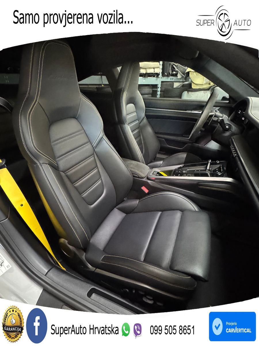 Porsche 911 Turbo S 3.8 (650 KS) PDK ACC+GR SJED+360+PANO