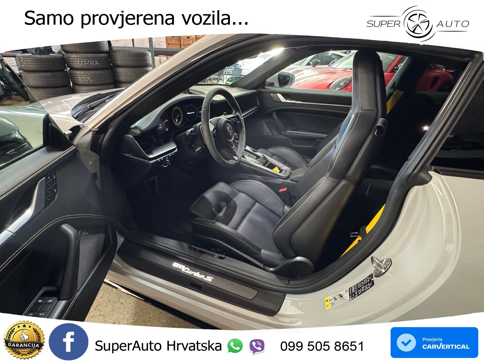 Porsche 911 Turbo S 3.8 (650 KS) PDK ACC+GR SJED+360+PANO
