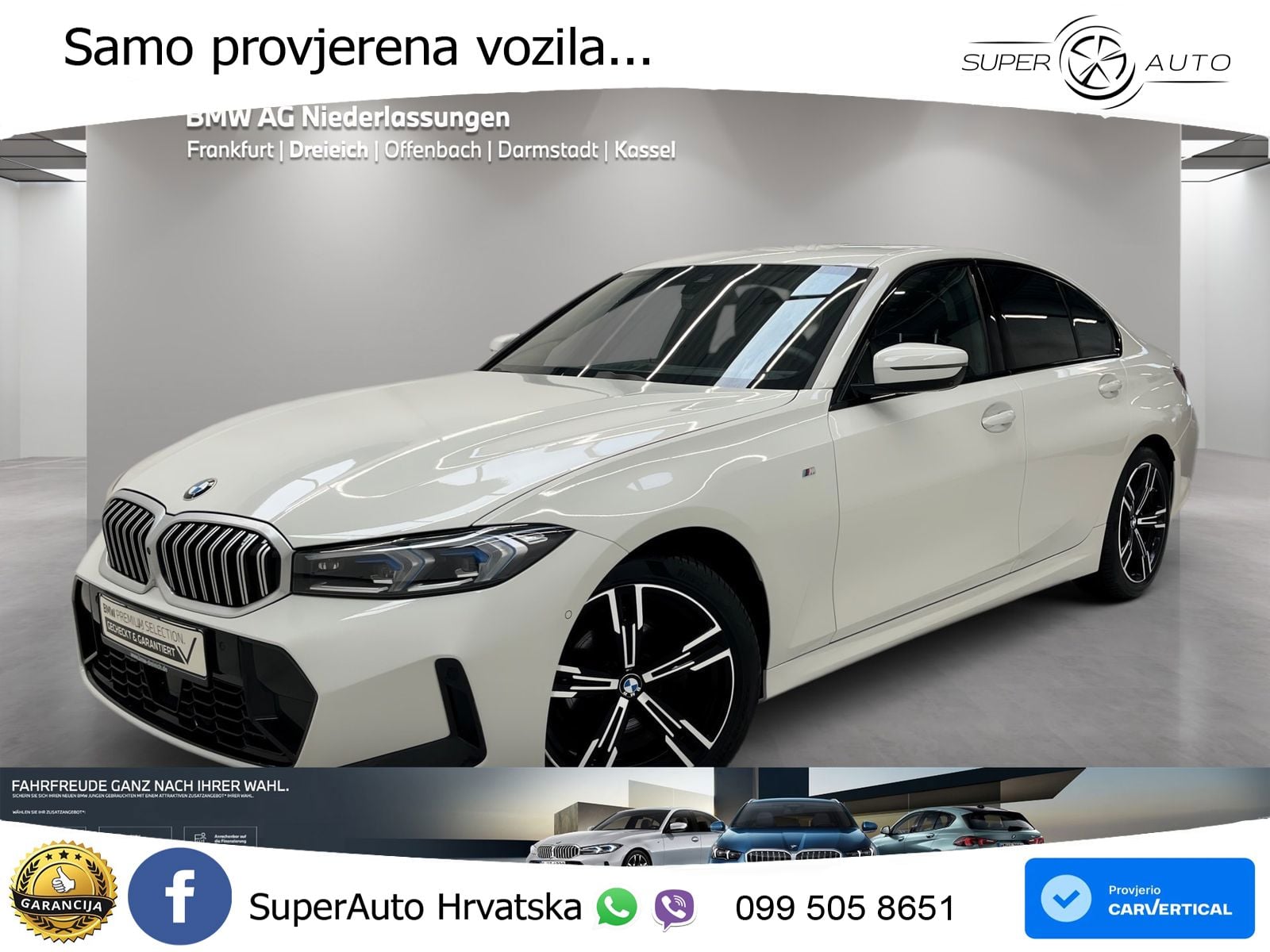 BMW 320i (184 KS) Steptronic M Sport LED+GR SJED+ACC