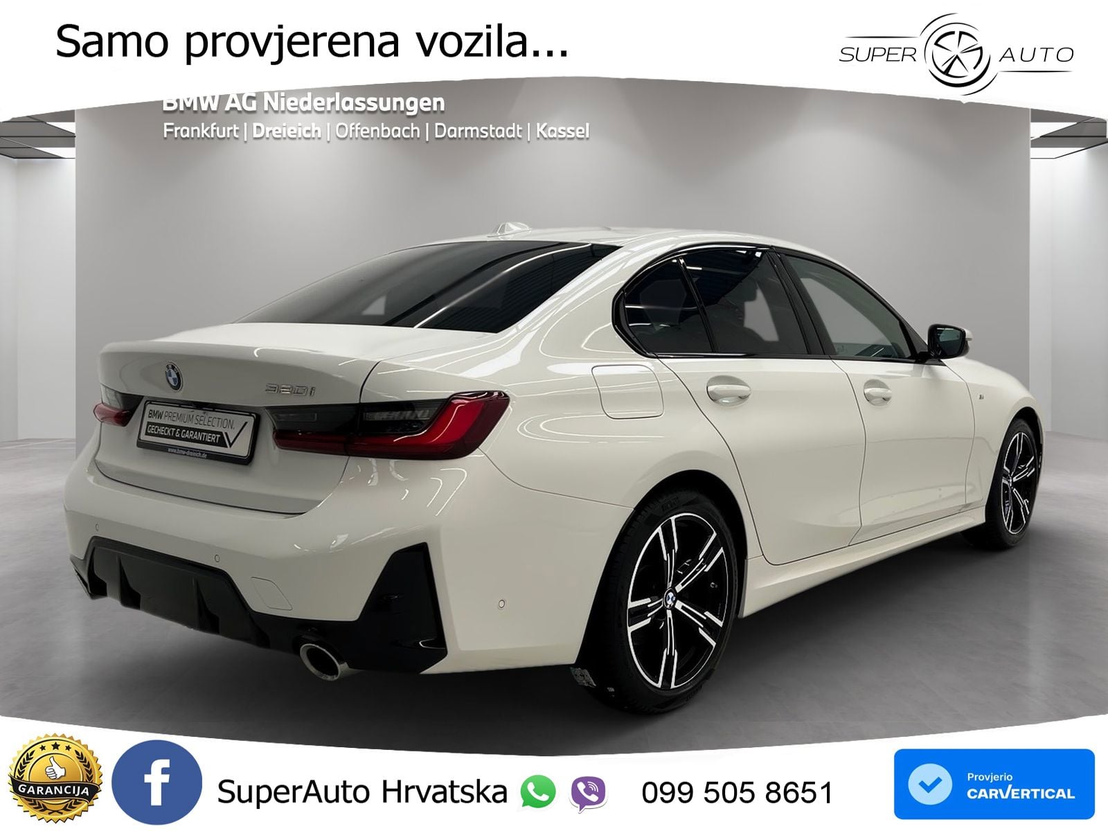 BMW 320i (184 KS) Steptronic M Sport LED+GR SJED+ACC